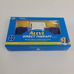 Bayer Aleve Direct Therapy Tens Device Lower Back Wireless Remote Tested Works